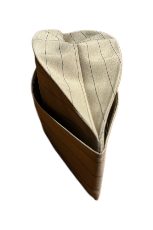 Bustina da Cuoco Nocciola Gessato