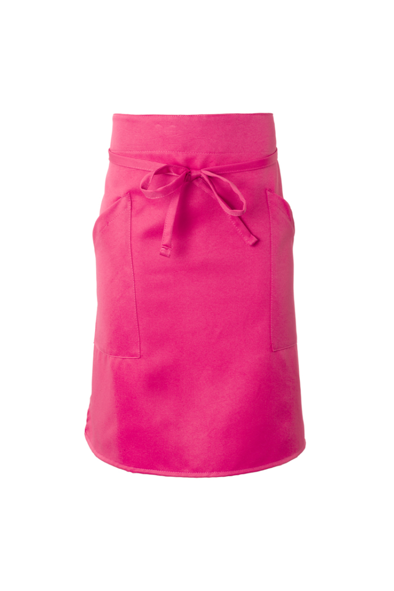 Grembiule Cameriere Corto 33x60 Cm Con 3 Tasche – Impermeabile In Poliestere – Unisex Per Chef, Barista E Artigiano