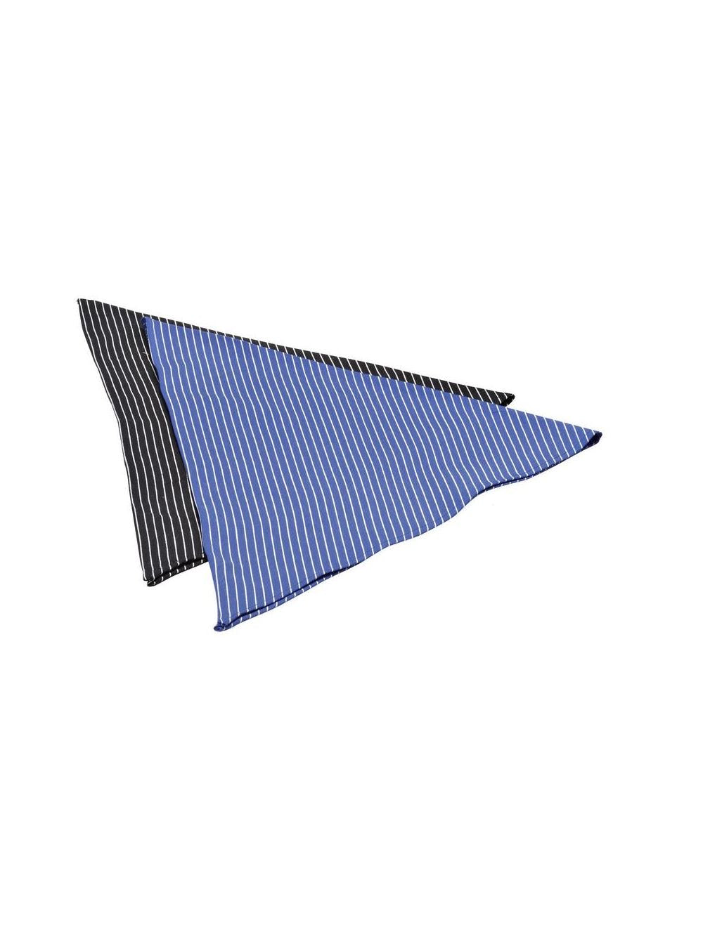 TRIANGOLO GESSATO BLU