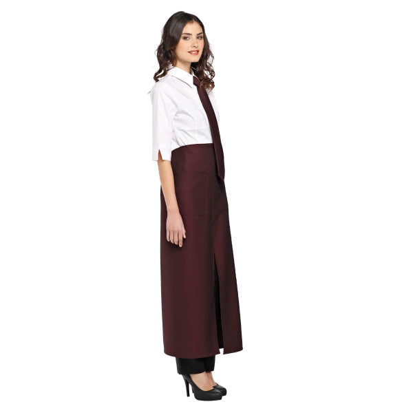 Grembiule Oxford Bordeaux