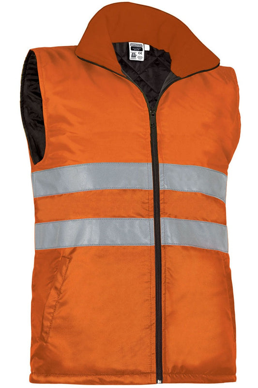 GILET ALTA VISIBILTÀ INVERNALE ARANCIO