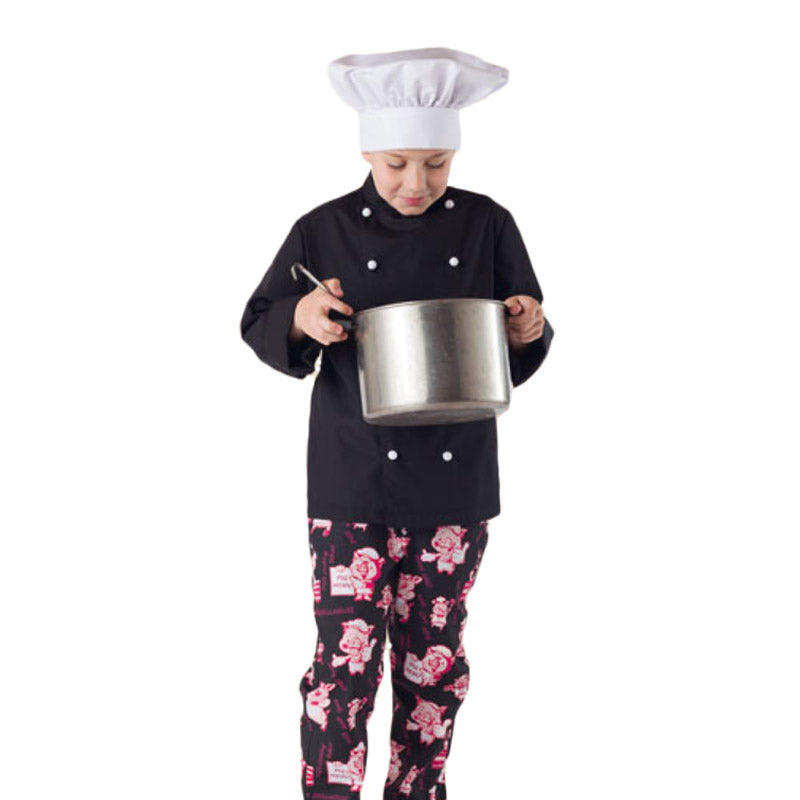 Giacca Cuoco Bambino Nera