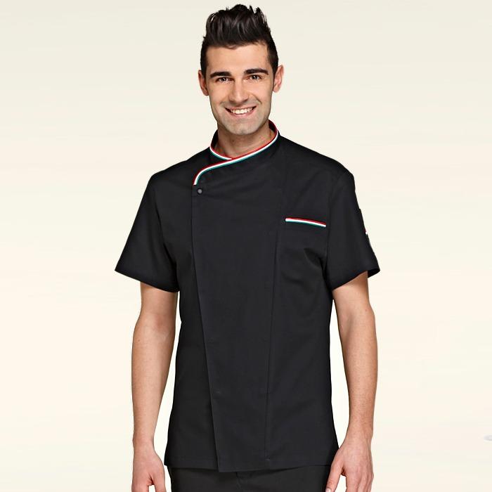 Giacca cuoco Thomas Nera