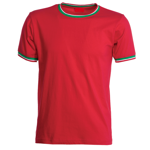 T-Shirt Tricolore Rossa